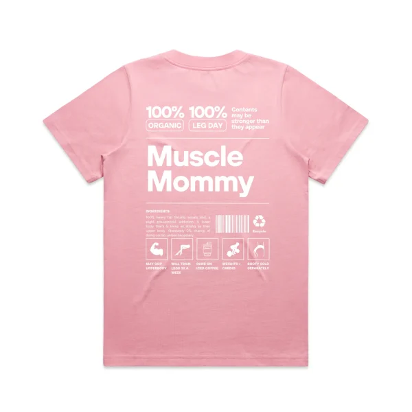 Ladies Muscle Mommy T-Shirt - Image 3